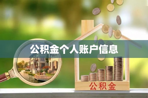 阿拉善盟公积金个人账户信息