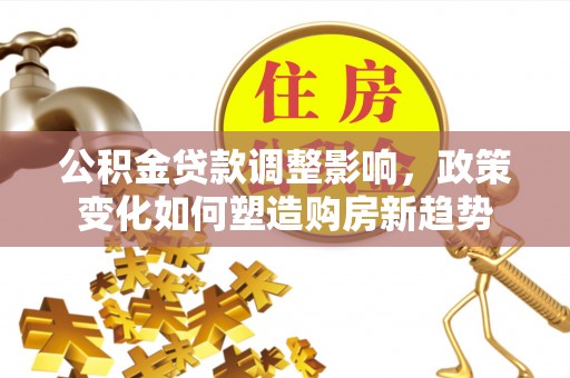 阿拉善盟公积金贷款调整影响，政策变化如何塑造购房新趋势