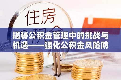 阿拉善盟揭秘公积金管理中的挑战与机遇——强化公积金风险防控的多维策略