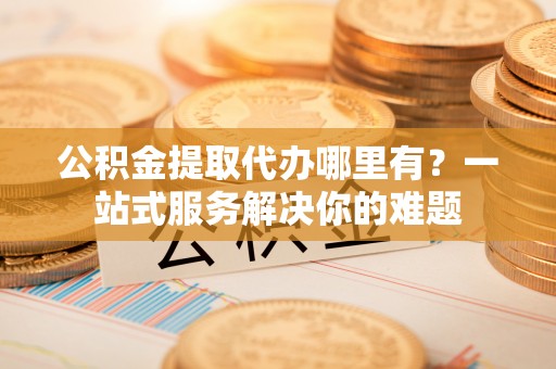 阿拉善盟公积金提取代办哪里有？一站式服务解决你的难题
