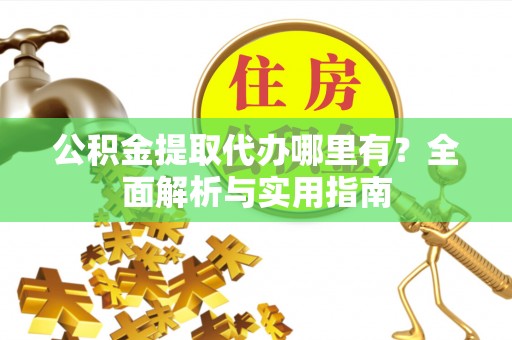 阿拉善盟公积金提取代办哪里有？全面解析与实用指南