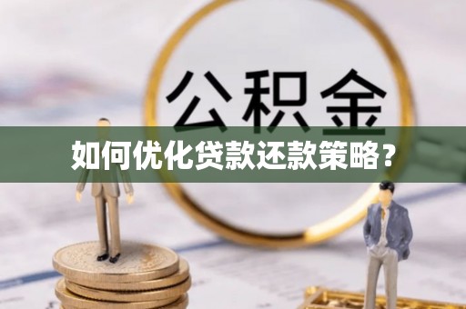 阿拉善盟如何优化贷款还款策略？