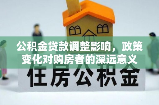 阿拉善盟公积金贷款调整影响，政策变化对购房者的深远意义