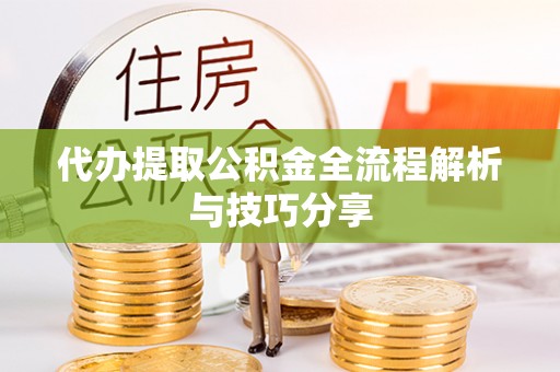 阿拉善盟代办提取公积金全流程解析与技巧分享