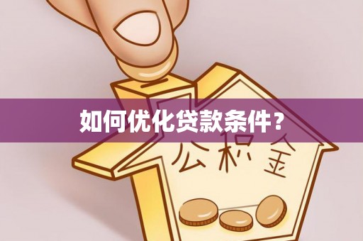 阿拉善盟如何优化贷款条件？