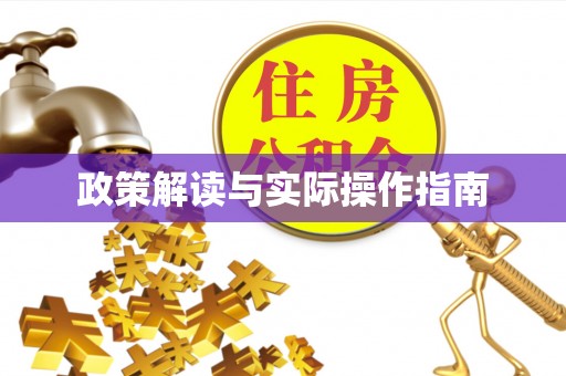 阿拉善盟政策解读与实际操作指南