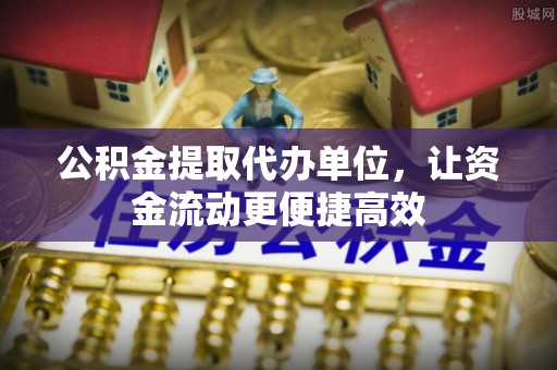阿拉善盟公积金提取代办单位，让资金流动更便捷高效