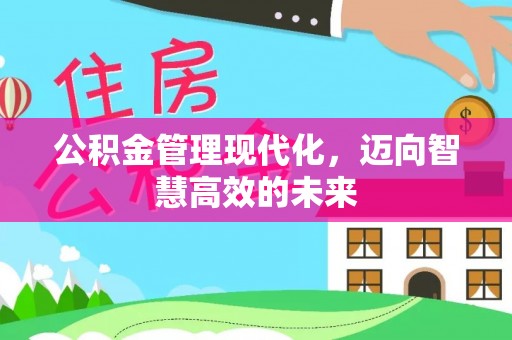 阿拉善盟公积金管理现代化，迈向智慧高效的未来