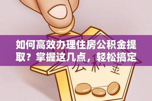 阿拉善盟如何高效办理住房公积金提取？掌握这几点，轻松搞定！