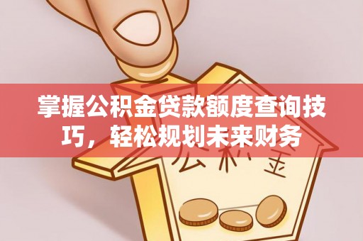 阿拉善盟掌握公积金贷款额度查询技巧，轻松规划未来财务
