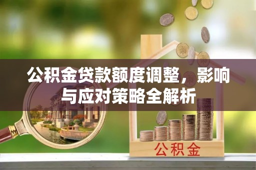 阿拉善盟公积金贷款额度调整，影响与应对策略全解析