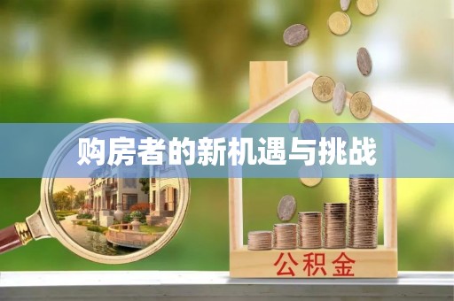 阿拉善盟购房者的新机遇与挑战