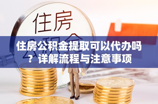 阿拉善盟住房公积金提取可以代办吗？详解流程与注意事项