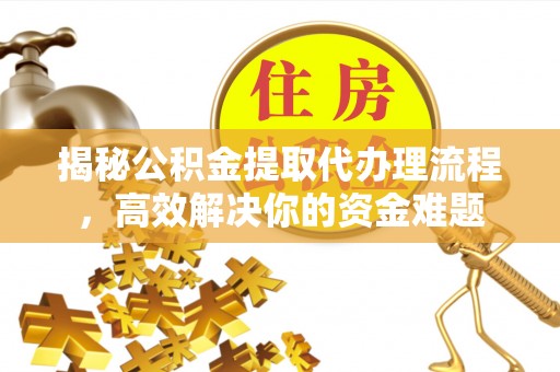 阿拉善盟揭秘公积金提取代办理流程，高效解决你的资金难题