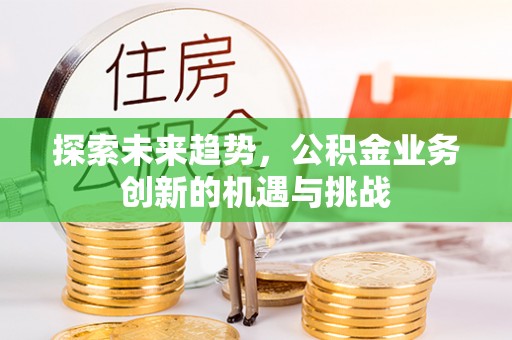 阿拉善盟探索未来趋势，公积金业务创新的机遇与挑战