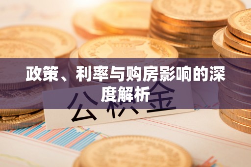 阿拉善盟政策、利率与购房影响的深度解析