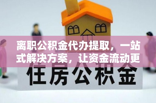 阿拉善盟离职公积金代办提取，一站式解决方案，让资金流动更便捷