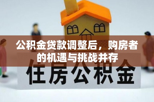阿拉善盟公积金贷款调整后，购房者的机遇与挑战并存