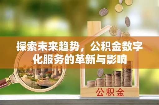 阿拉善盟探索未来趋势，公积金数字化服务的革新与影响