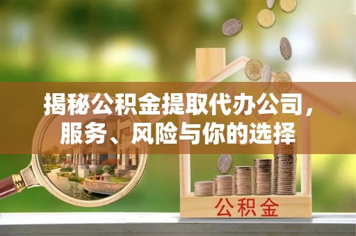 阿拉善盟揭秘公积金提取代办公司，服务、风险与你的选择