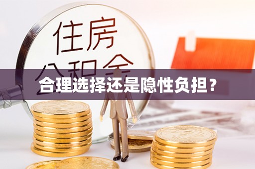 阿拉善盟合理选择还是隐性负担？