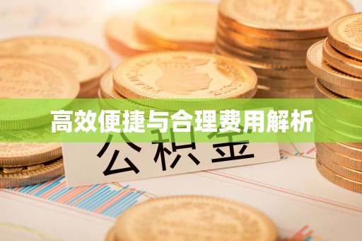 阿拉善盟高效便捷与合理费用解析