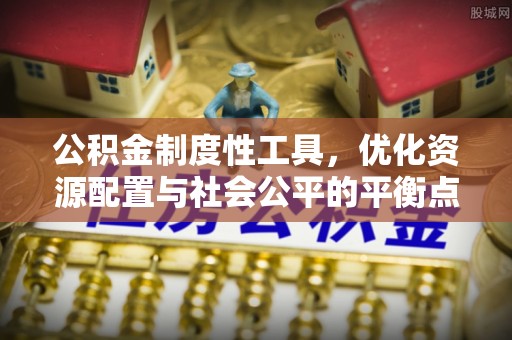 阿拉善盟公积金制度性工具，优化资源配置与社会公平的平衡点