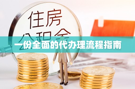 阿拉善盟一份全面的代办理流程指南