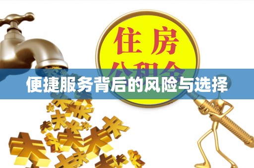 阿拉善盟便捷服务背后的风险与选择