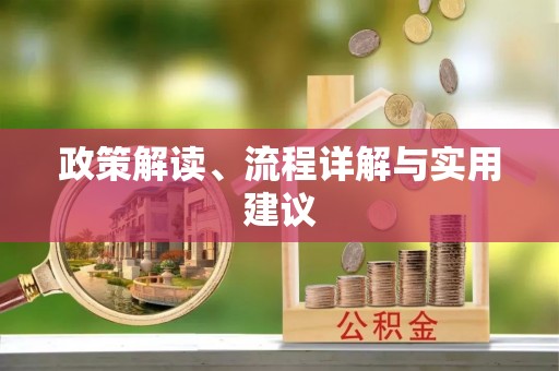 阿拉善盟政策解读、流程详解与实用建议