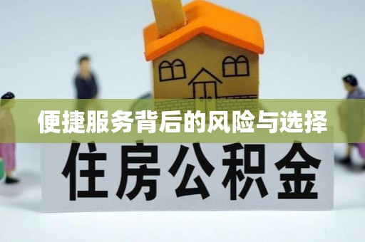阿拉善盟便捷服务背后的风险与选择