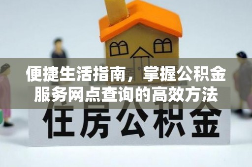 阿拉善盟便捷生活指南，掌握公积金服务网点查询的高效方法